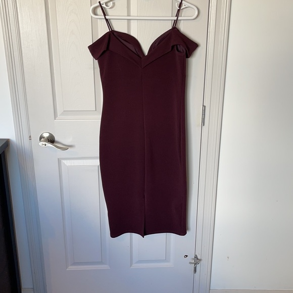 Plum dress - Picture 2 of 2
